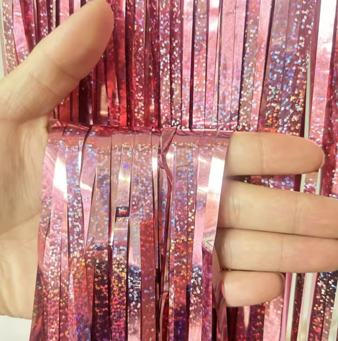 1/2/3 Meters Party Backdrop Tinsel Curtain
