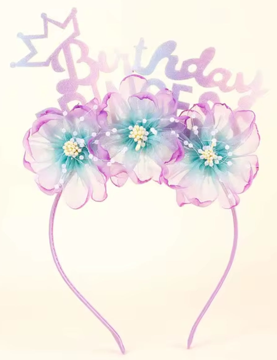 Happy Birthday Headbands For Girls/Women