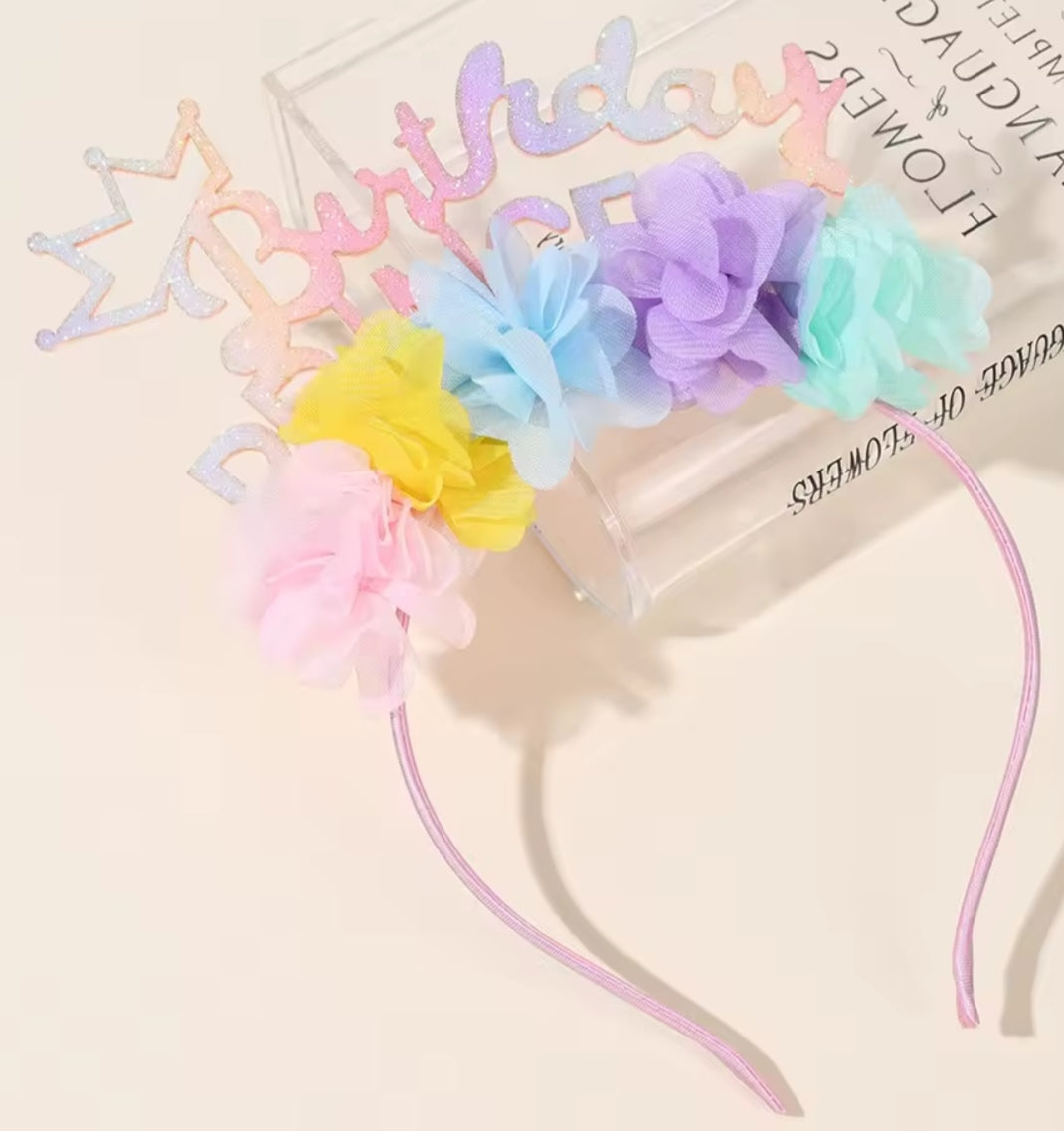 Happy Birthday Headbands For Girls/Women