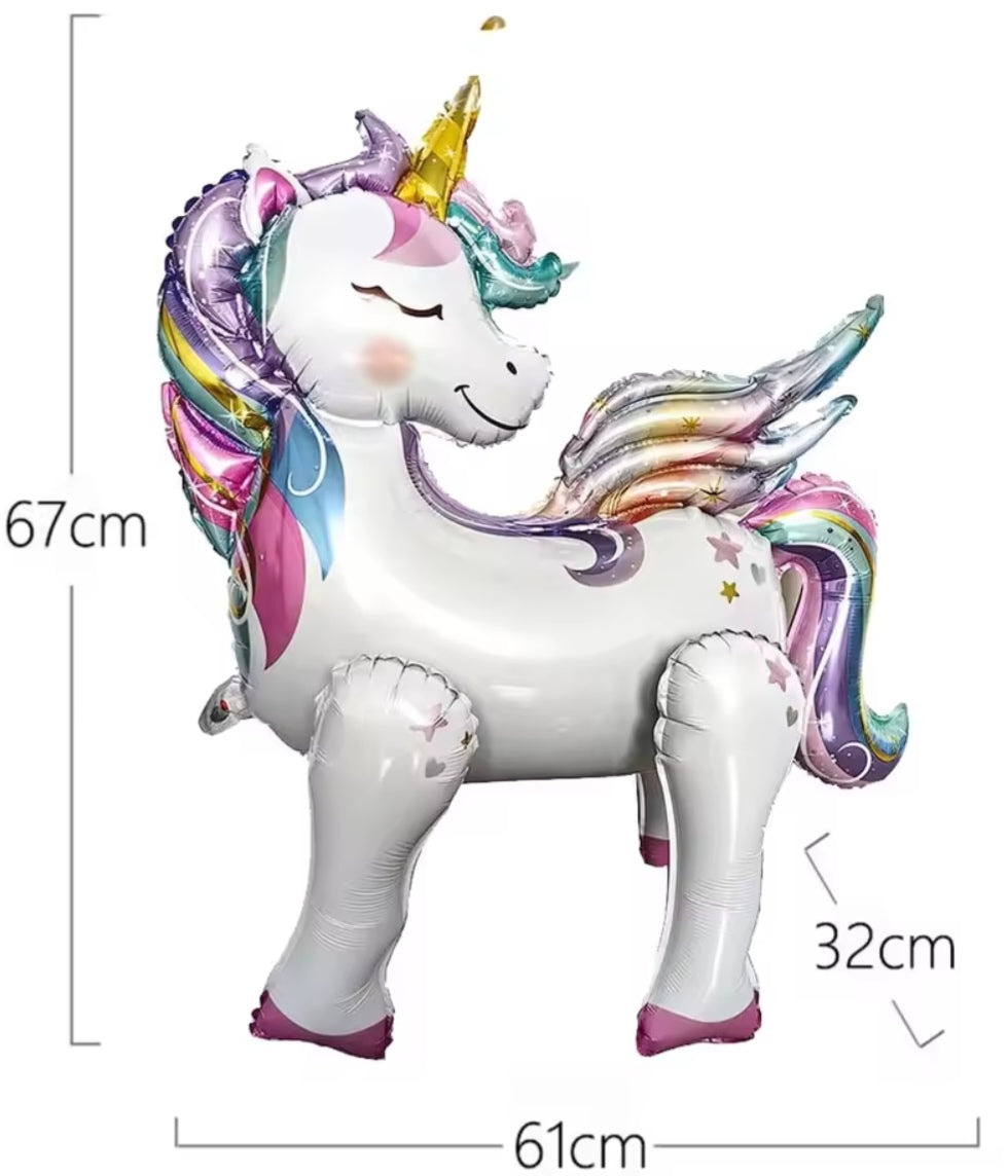 Jungle Birthday Party Supplies 4D Walking Balloons Safari Animal Foil Balloon Lion Giant Balloons Kids Animal Theme Party