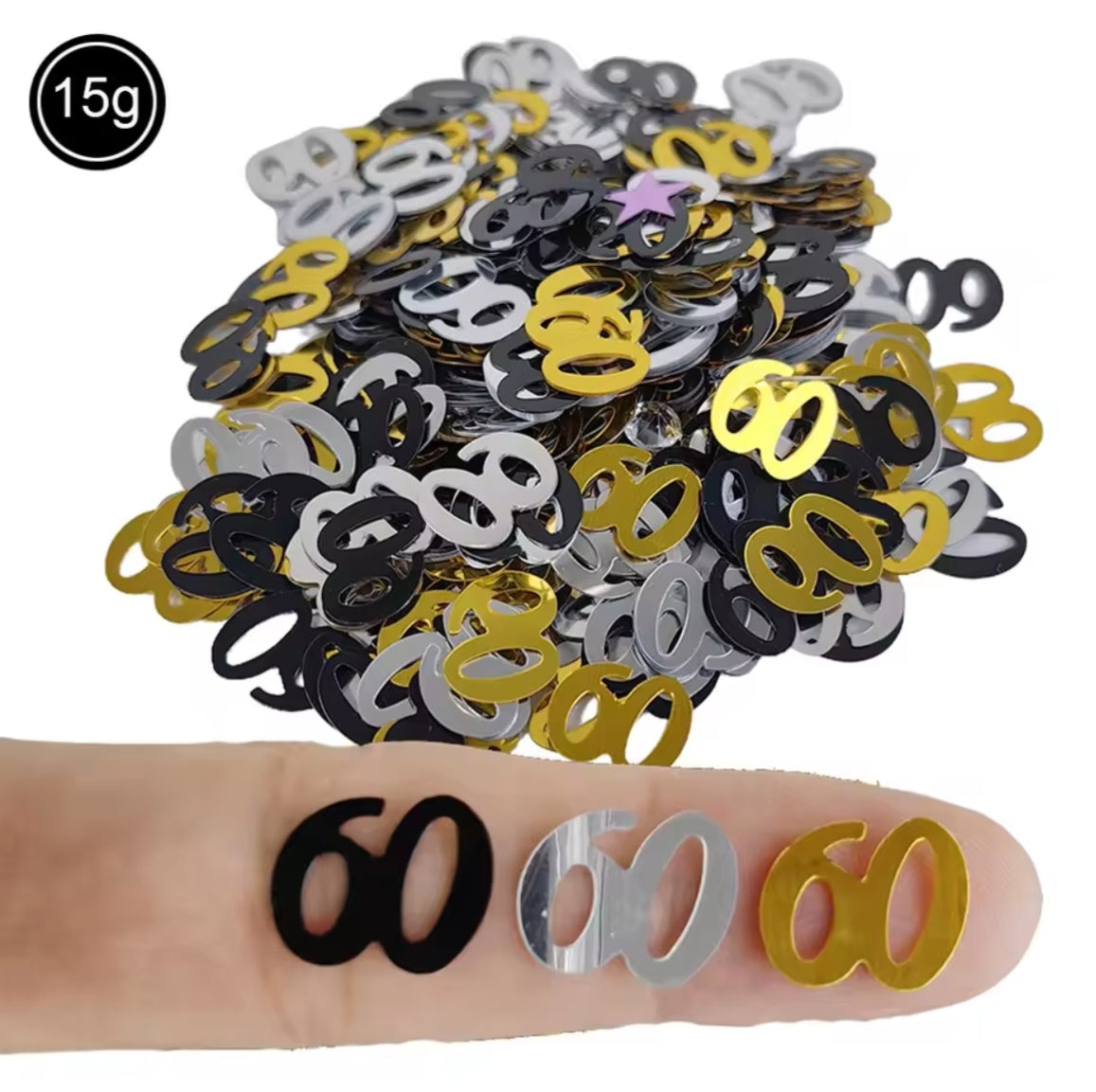 60th Birthday party supplies