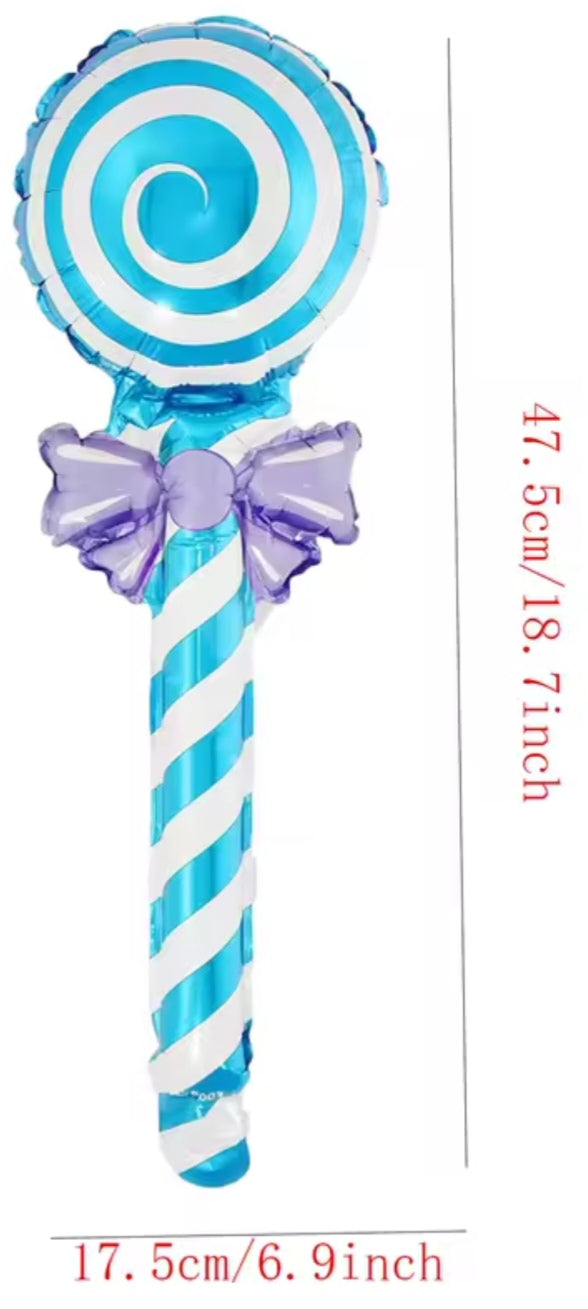6pcs Hands Lollipop Foil Balloons