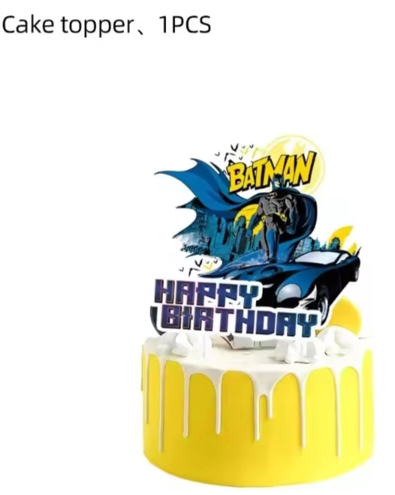 Marvel-Batman Birthday Party Supplies