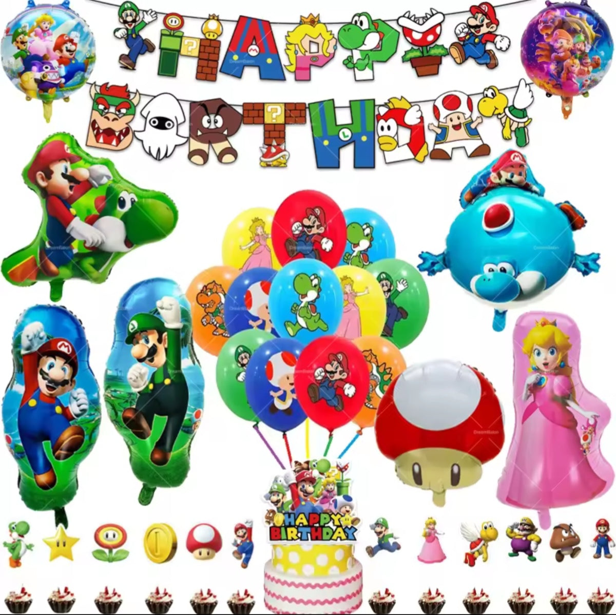 Super Mario Party Supplies