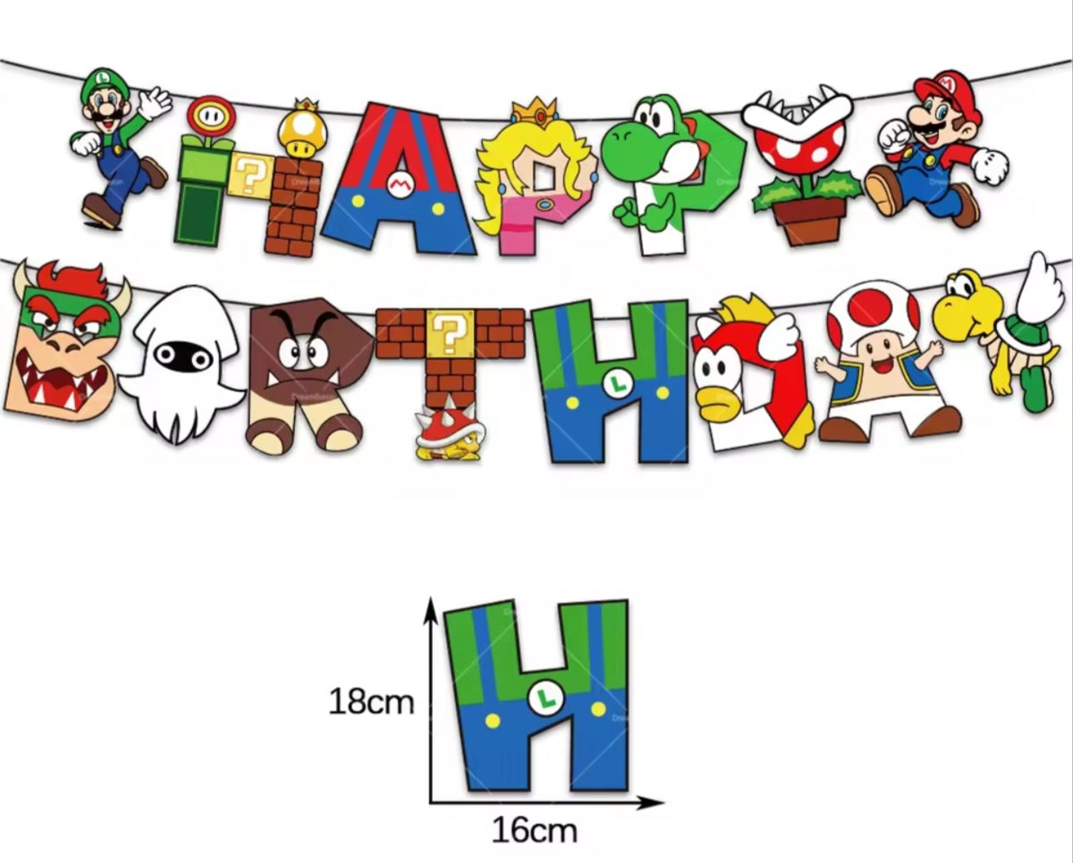 Super Mario Party Supplies