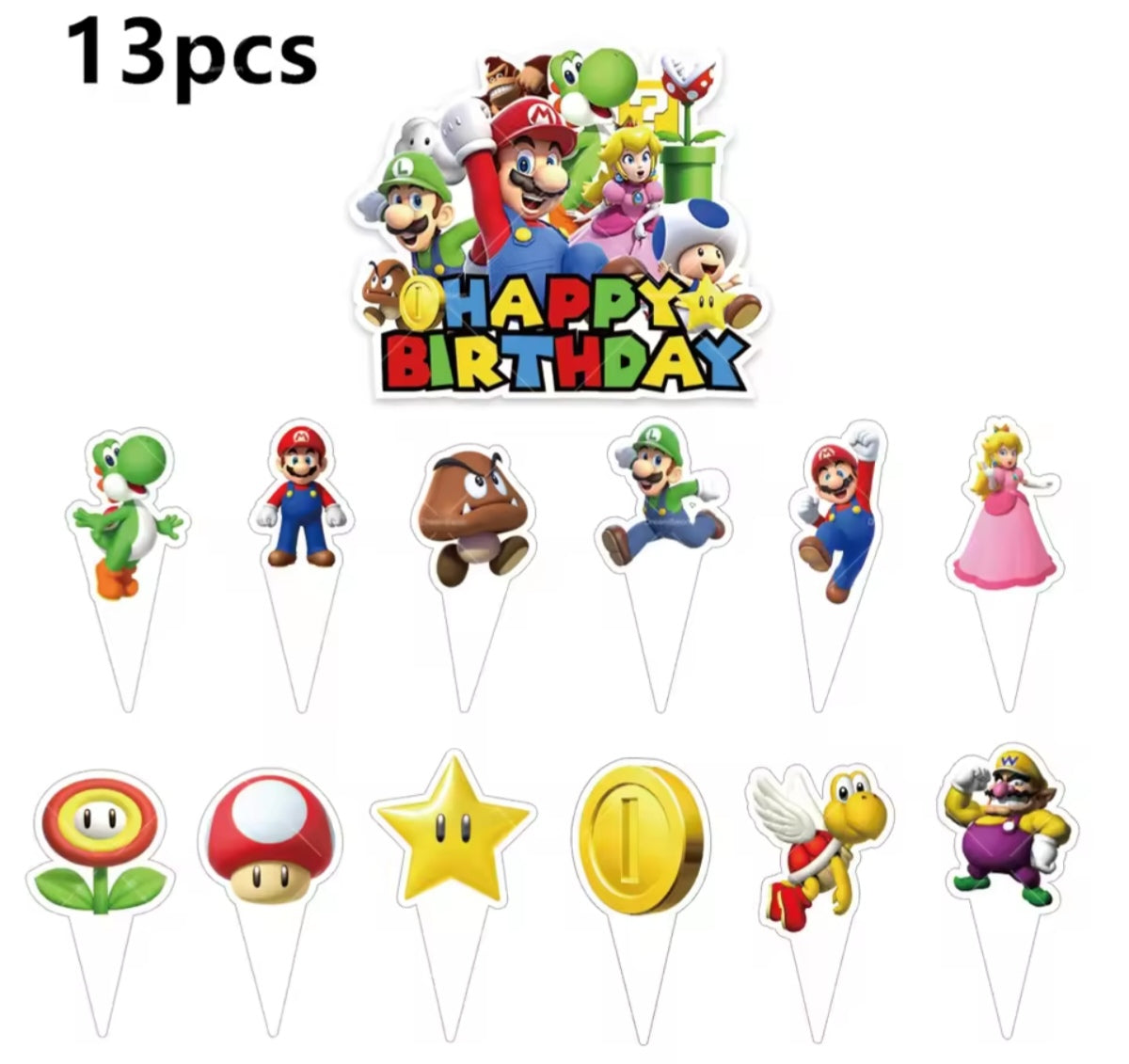 Super Mario Party Supplies