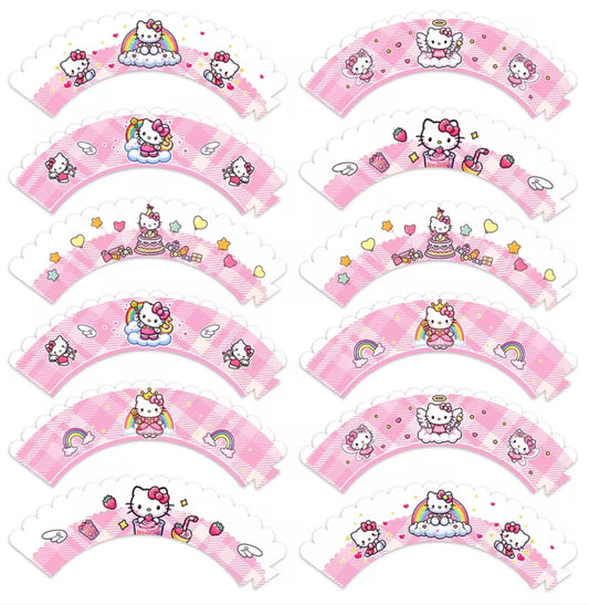 Hello Kitty Cake Decorations Cake Wrappers & Cake Toppers