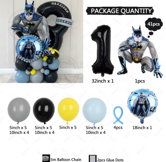 Batman Party Balloons