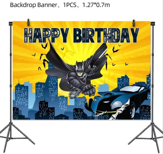 Marvel-Batman Birthday Party Supplies